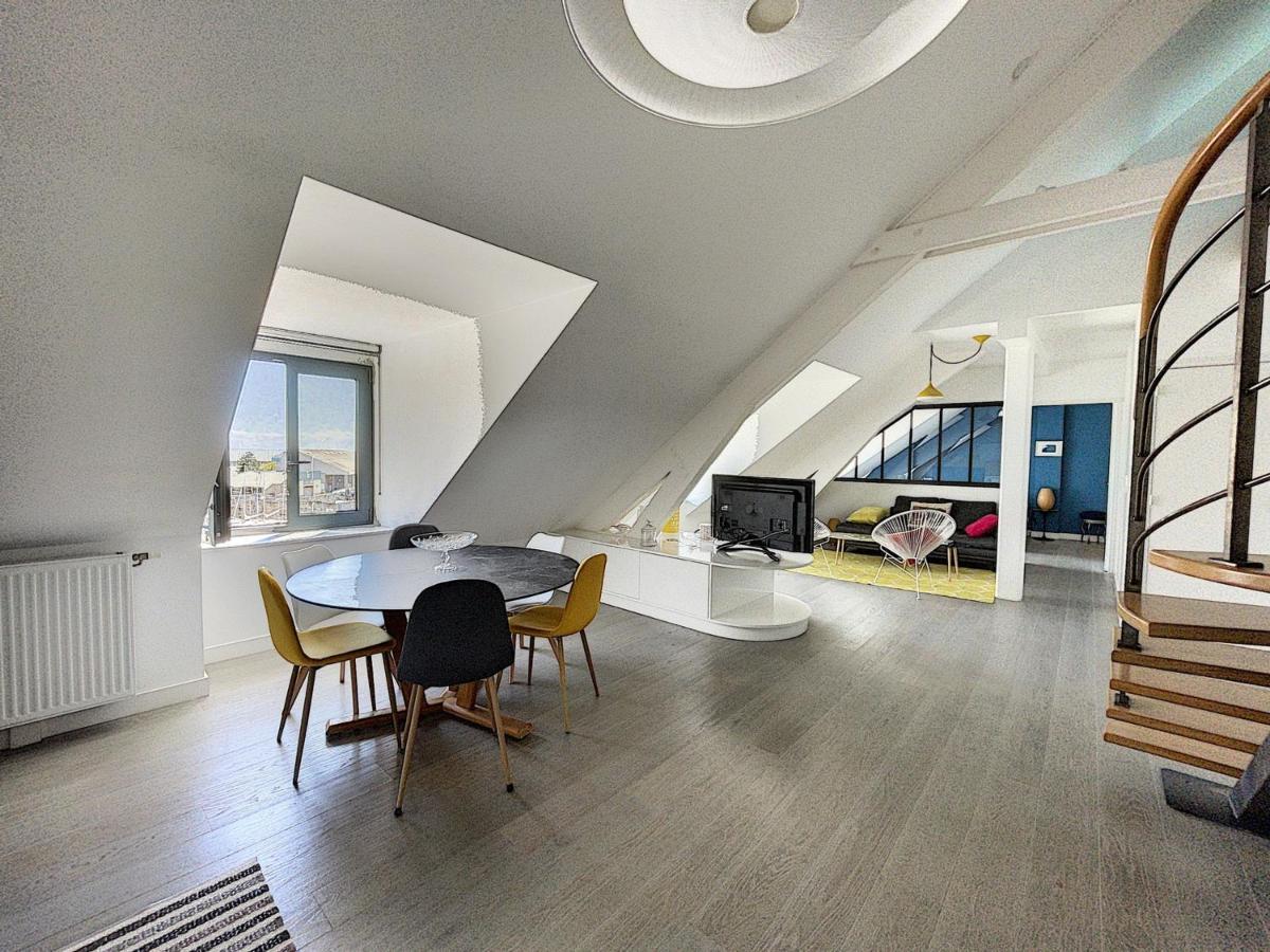 Duplex De Standing En Centre-Ville Avec Parking, Proche Port Et Plage - Fr-1-361-377 Γκρανβίλ Εξωτερικό φωτογραφία