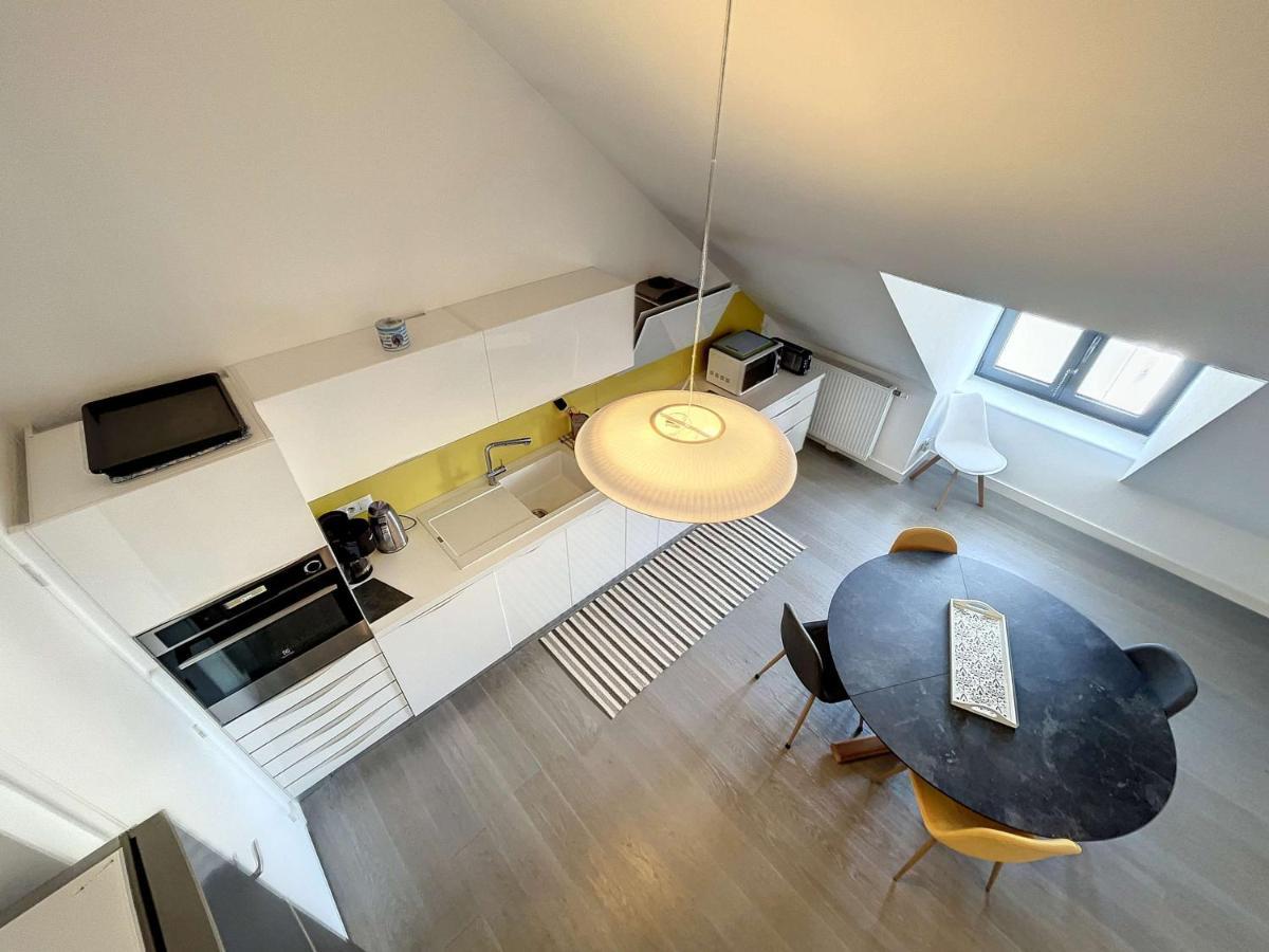 Duplex De Standing En Centre-Ville Avec Parking, Proche Port Et Plage - Fr-1-361-377 Γκρανβίλ Εξωτερικό φωτογραφία